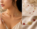 Kundan Beaded Red Necklace